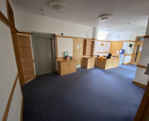 Reception empty 3